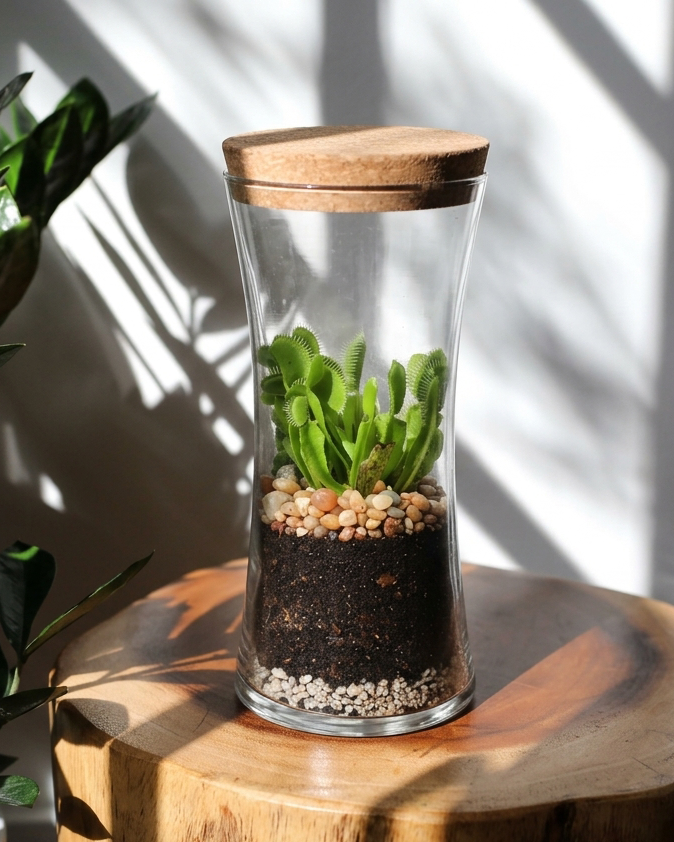 Venus_Flytrap_Terrarium-Lifestyle Venus_Flytrap_Terrarium-Lifestyle